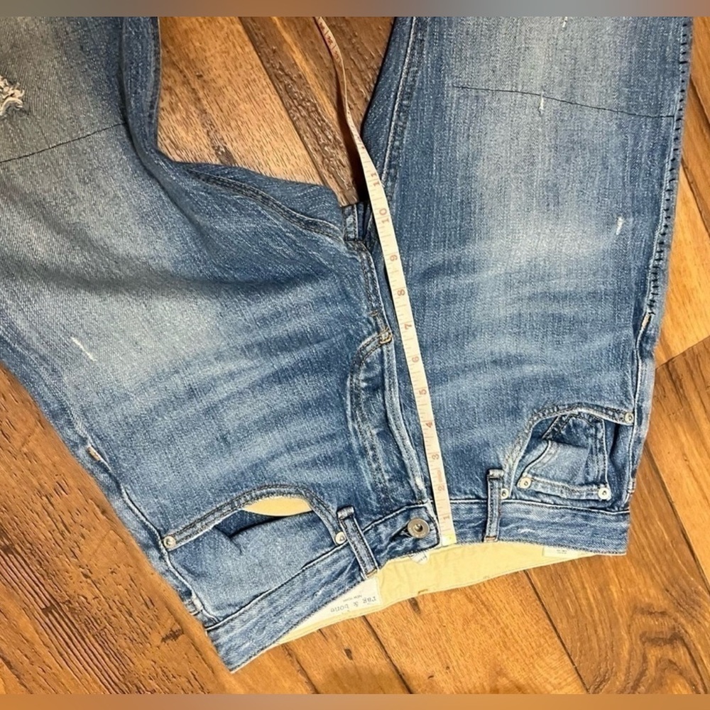 Rag And Bone Patchwork Jeans Size 24 - image 2
